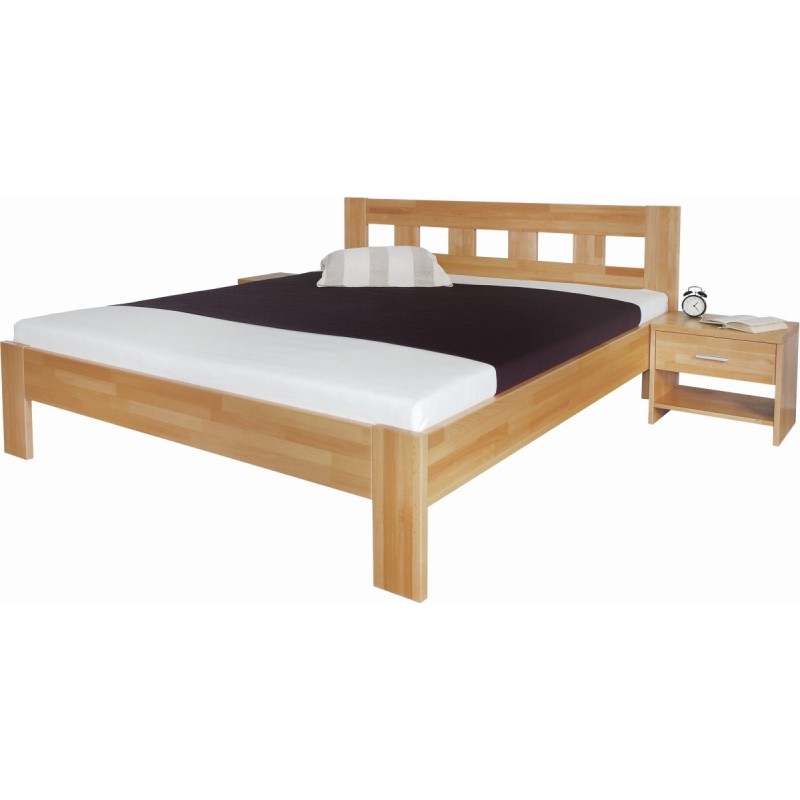 dřevěná postel Silvana
